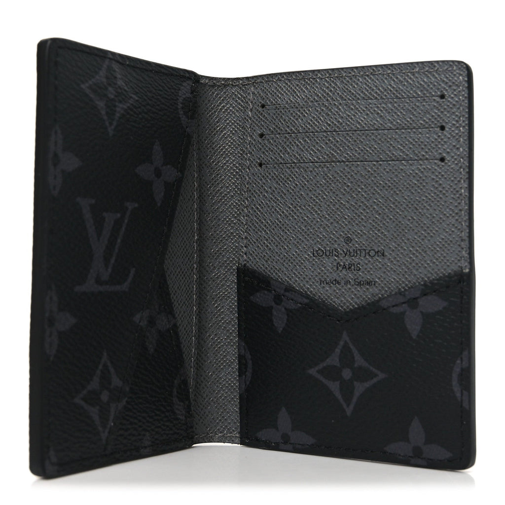 Louis Vuitton Epi Monogram Eclipse Pocket Organizer Deep Green