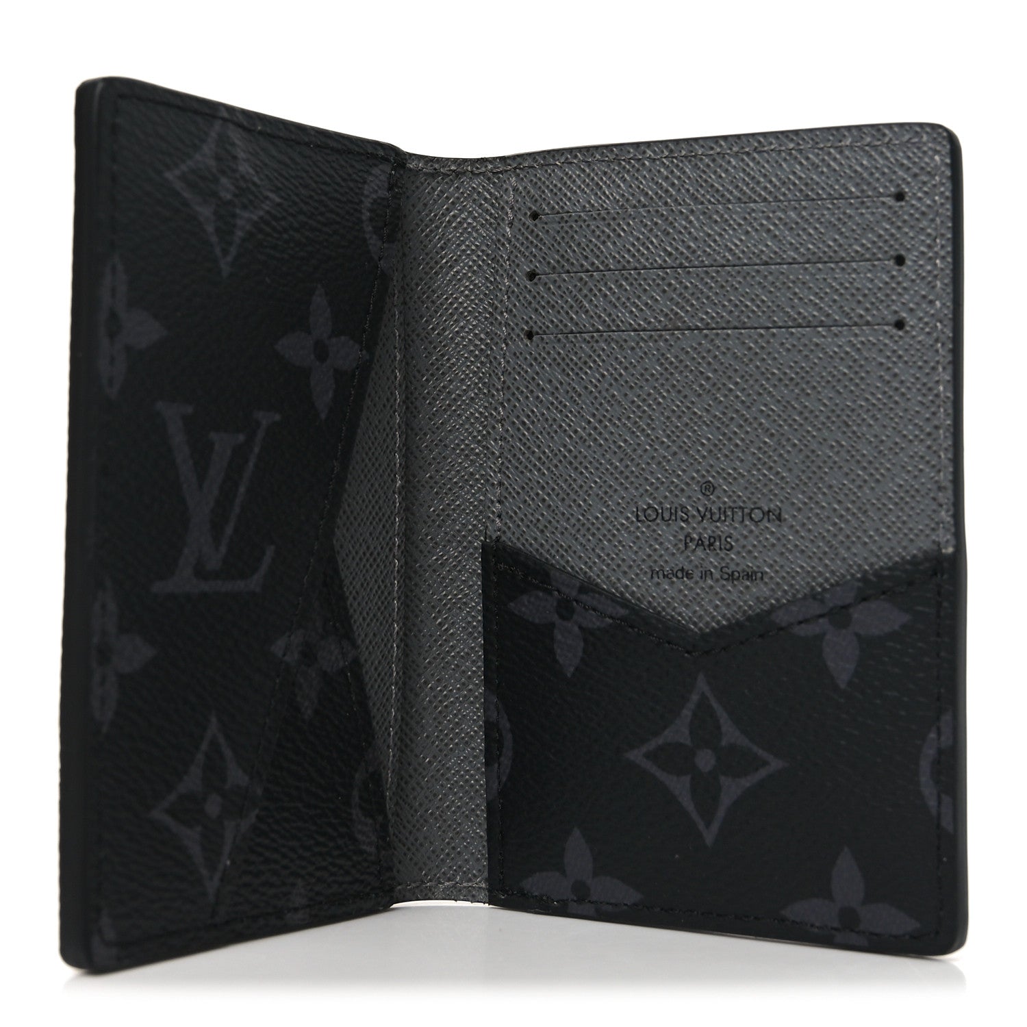 Louis Vuitton Epi Monogram Eclipse Pocket Organizer Deep Green