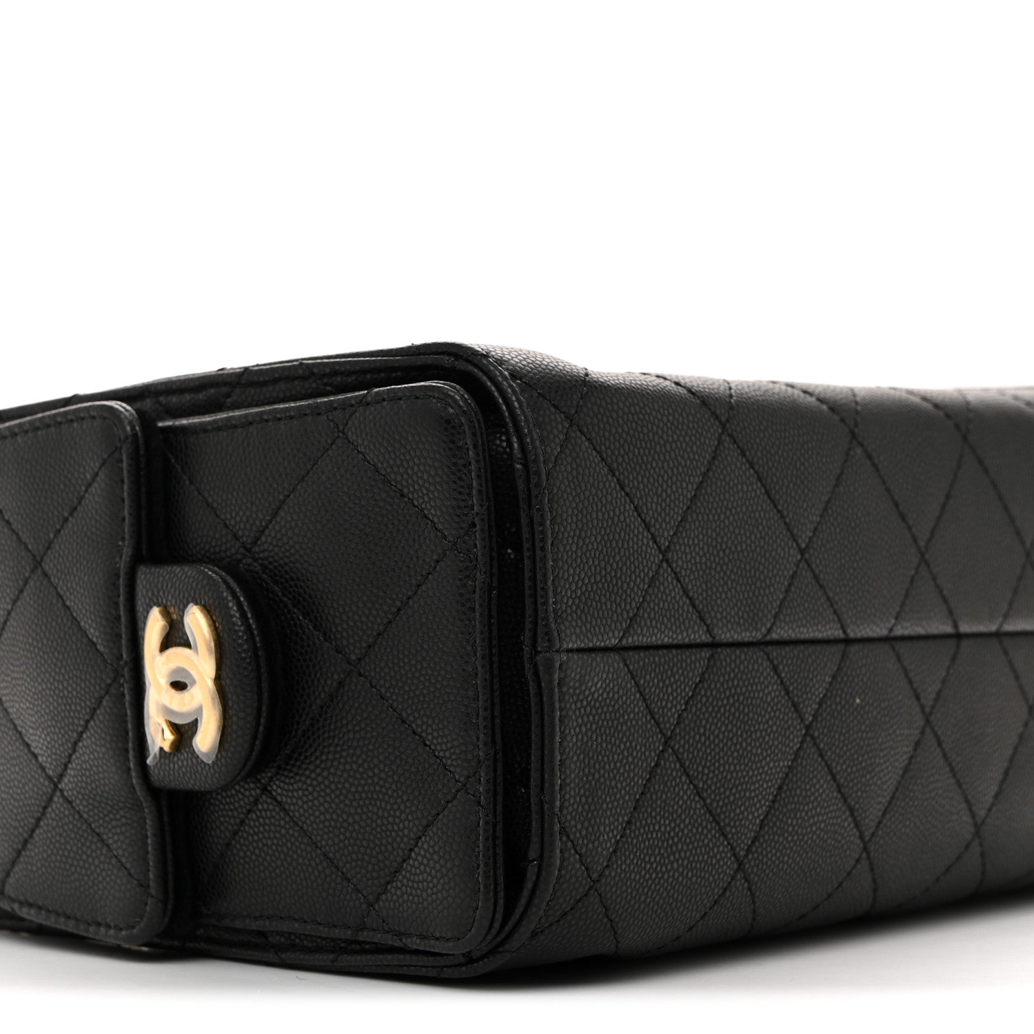 Chanel Caviar Quilted Mini Chanel 25 Handbag Black