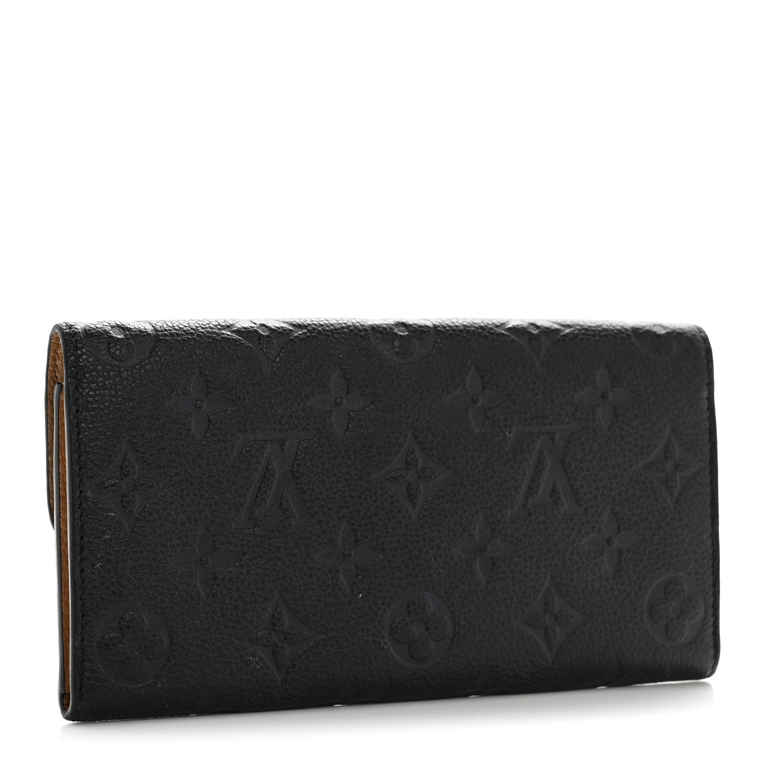 Louis Vuitton Empreinte Emilie Wallet Black Dune