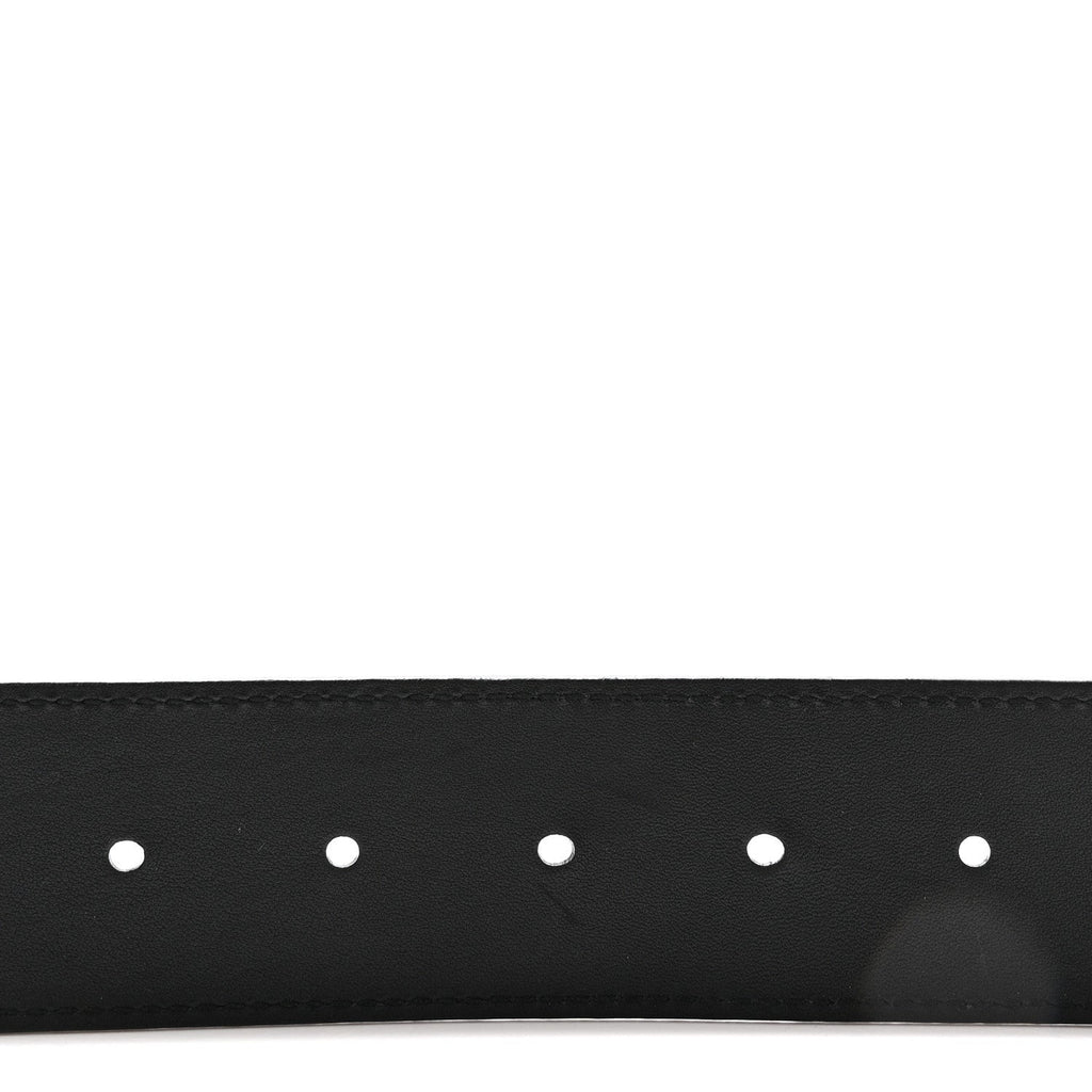 Gucci Calfskin Double G 40mm Belt 75 30 Black