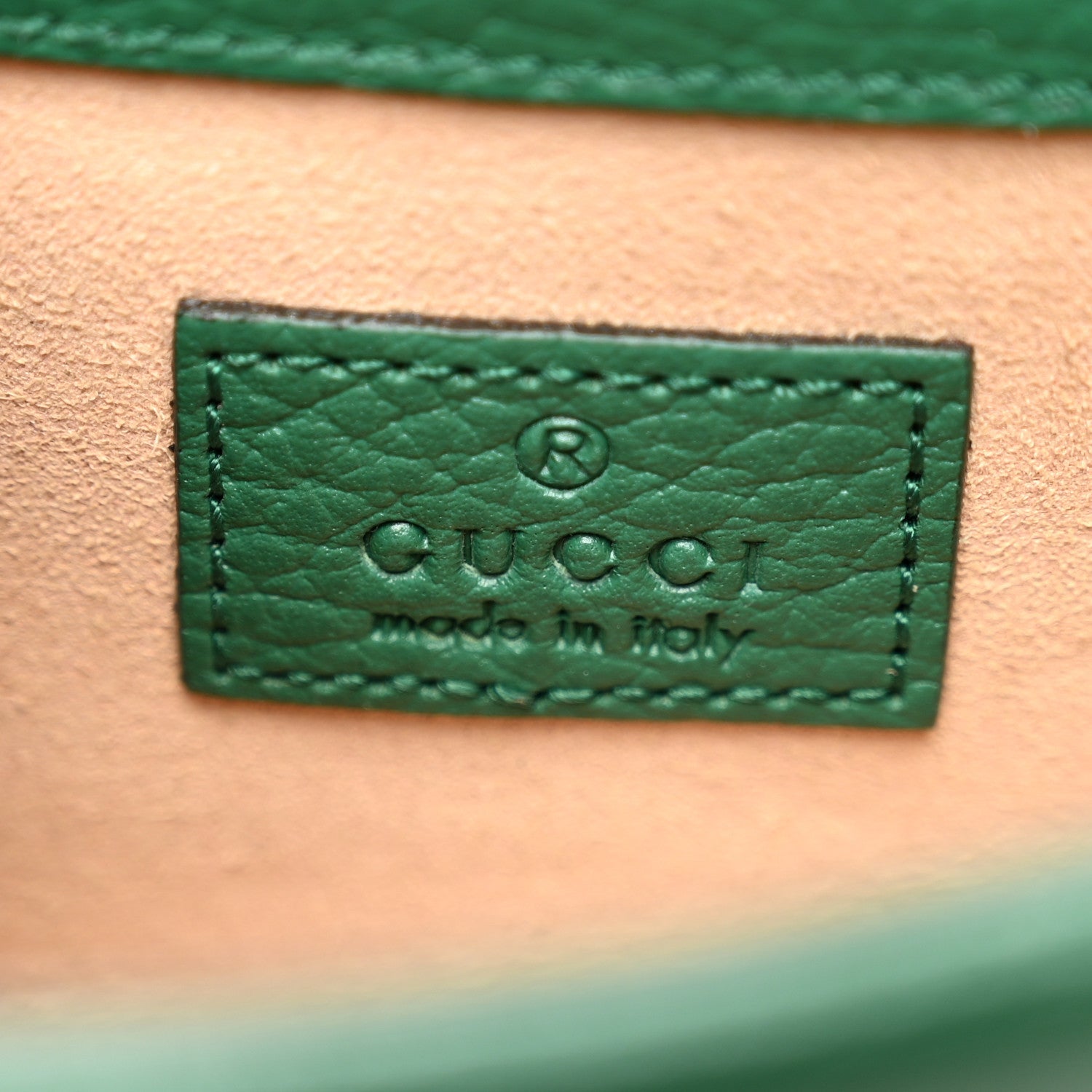 Gucci Dollar Calfskin Crystal Super Mini Dionysus Shoulder Bag Emerald
