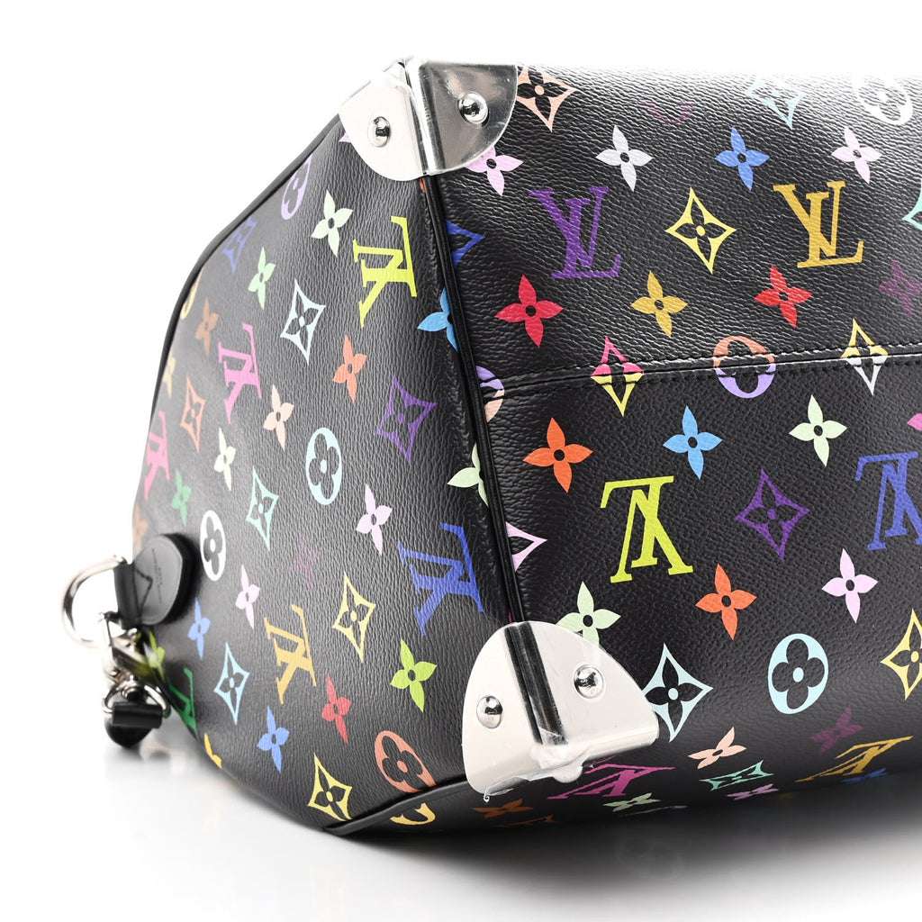 Louis Vuitton LV X TM Monogram Multicolor Speedy Soft 30 Black