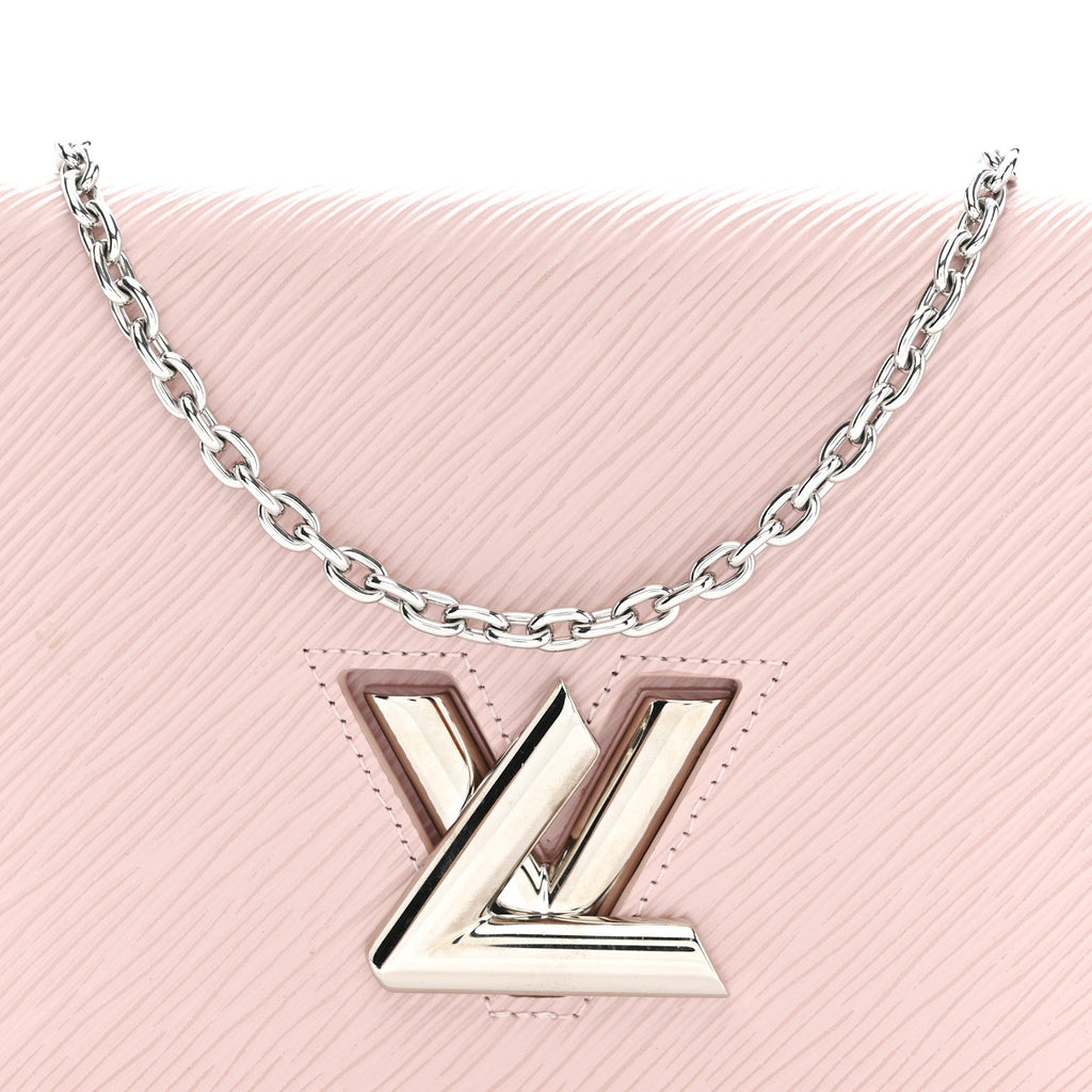 Louis Vuitton Epi Twist Belt Chain Wallet Rose Ballerine