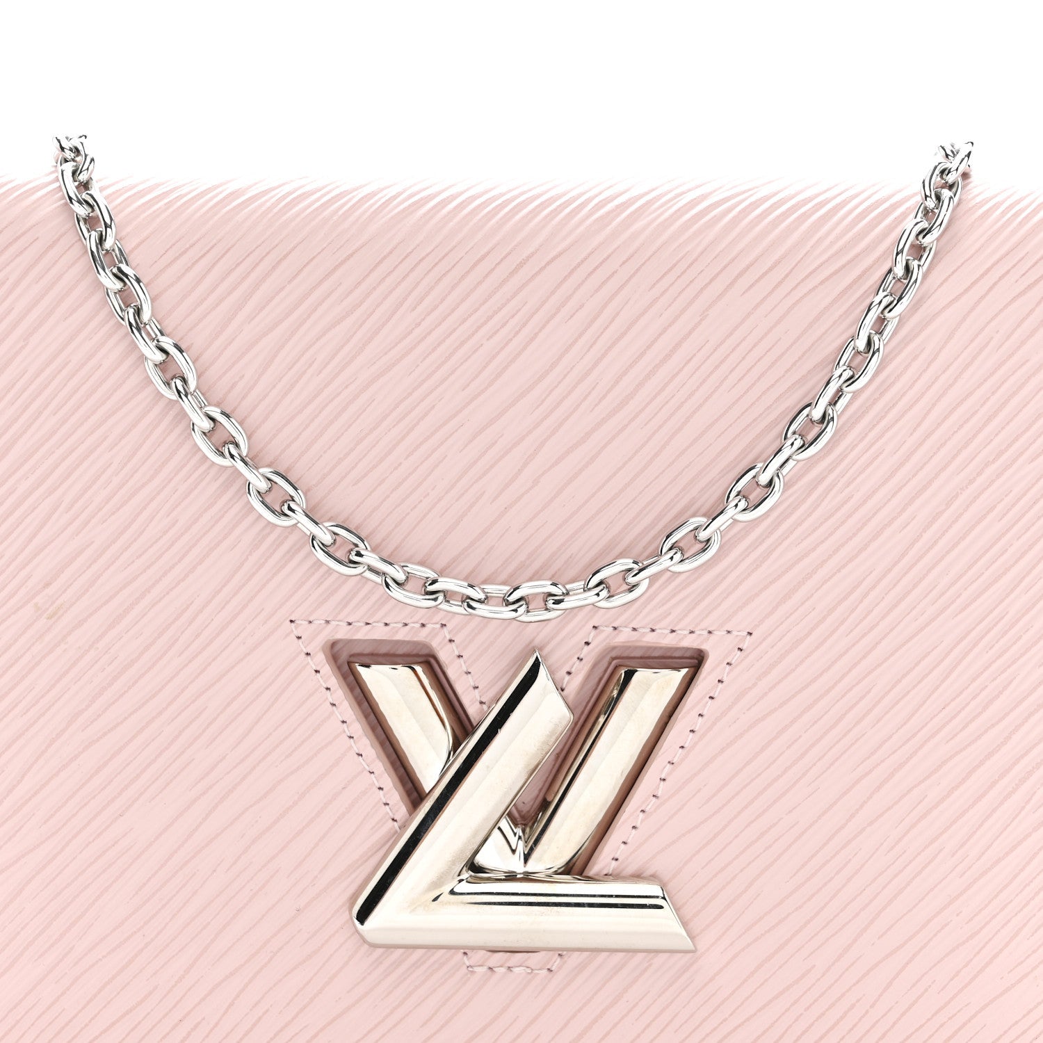 Louis Vuitton Epi Twist Belt Chain Wallet Rose Ballerine