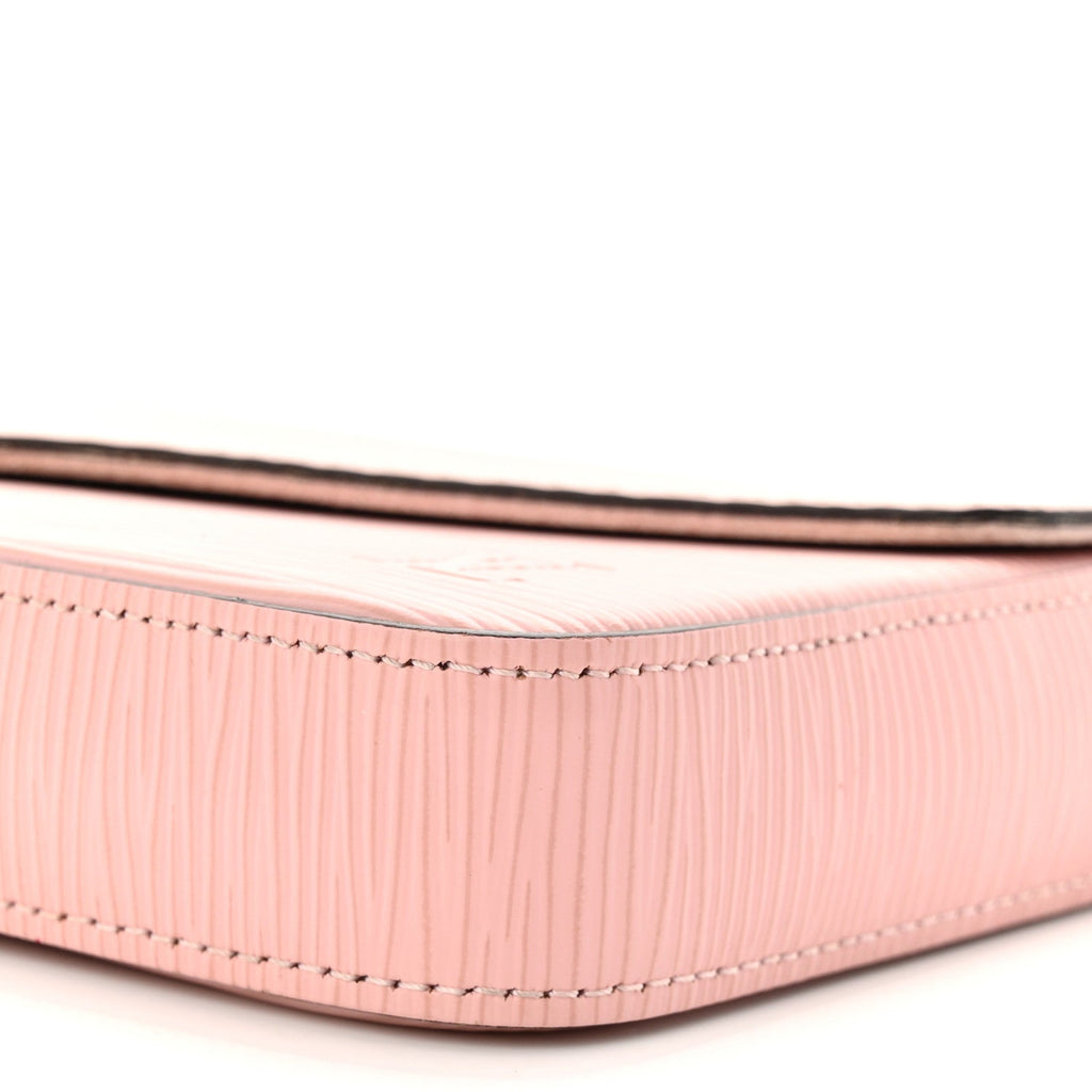Louis Vuitton Epi Pochette Felicie Rose Ballerine