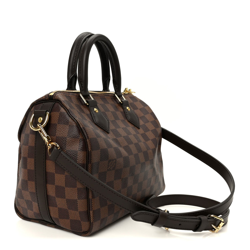 Louis Vuitton Damier Ebene Speedy Bandouliere 25