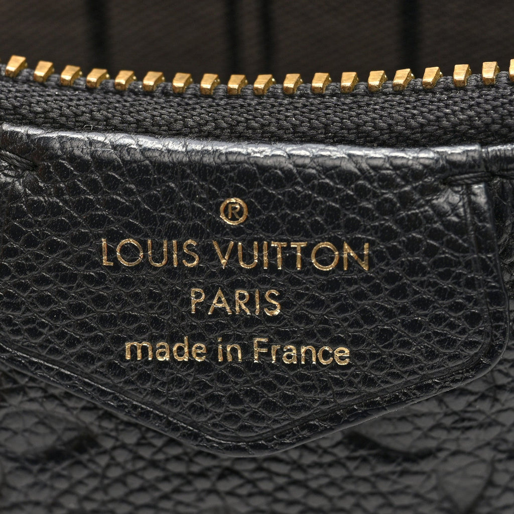 Louis Vuitton Empreinte Easy Pouch On Strap Black