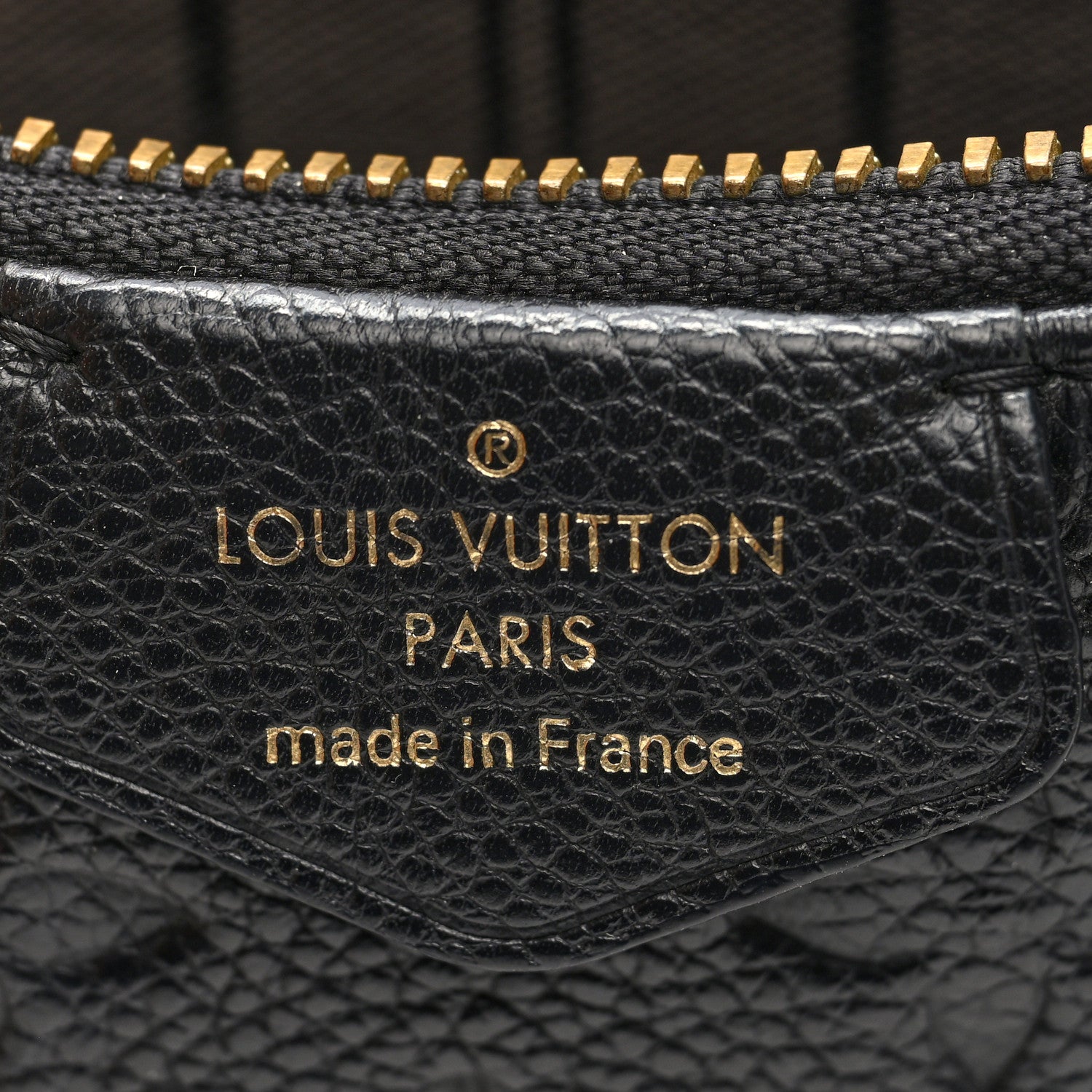 Louis Vuitton Empreinte Easy Pouch On Strap Black