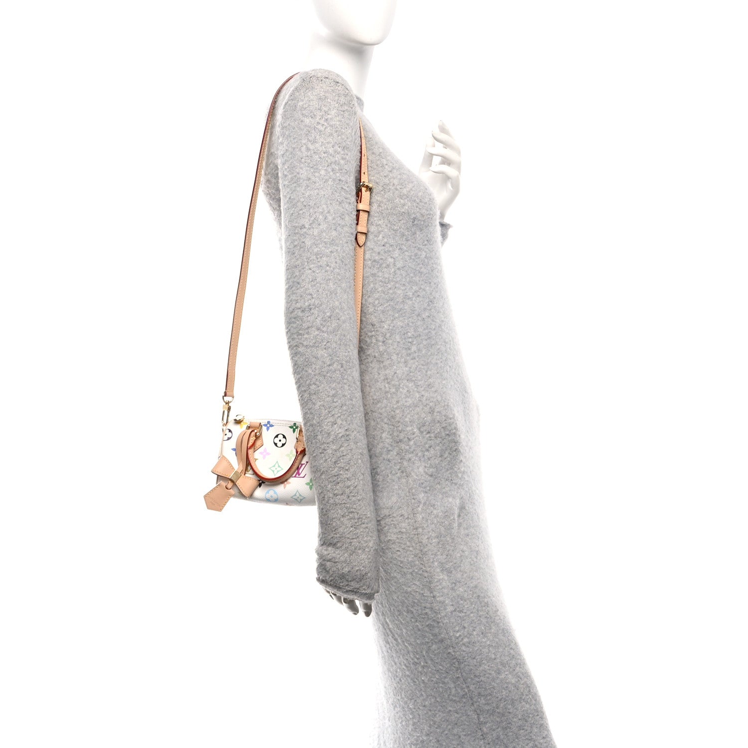 Louis Vuitton LV X TM Monogram Multicolor Nano Speedy White