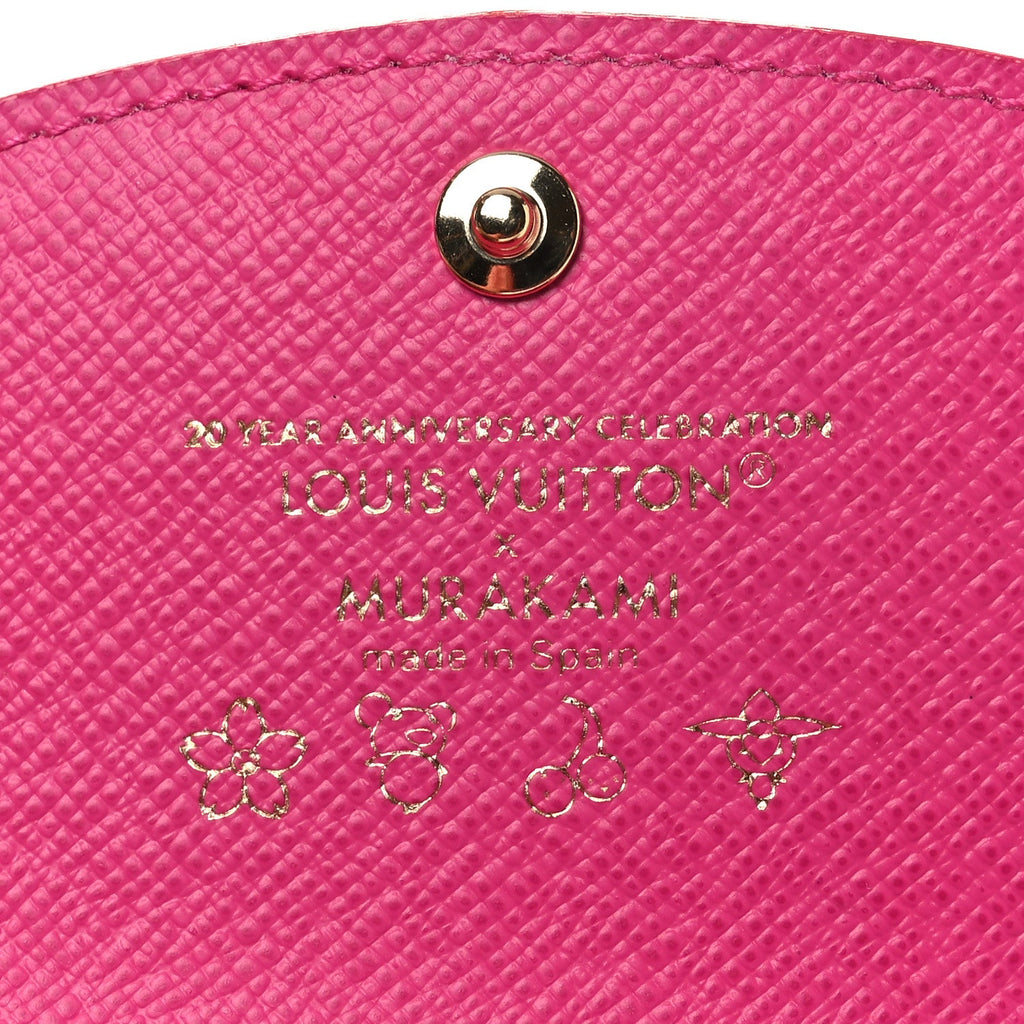Louis Vuitton LV X TM Monogram Multicolor Rosalie Coin Purse White Kawaii Pink
