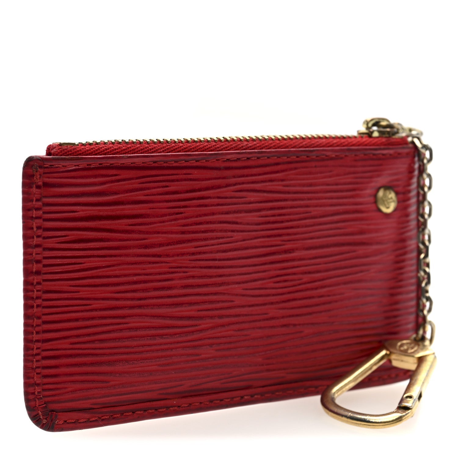 Louis Vuitton Epi Key Pouch Castillan Red