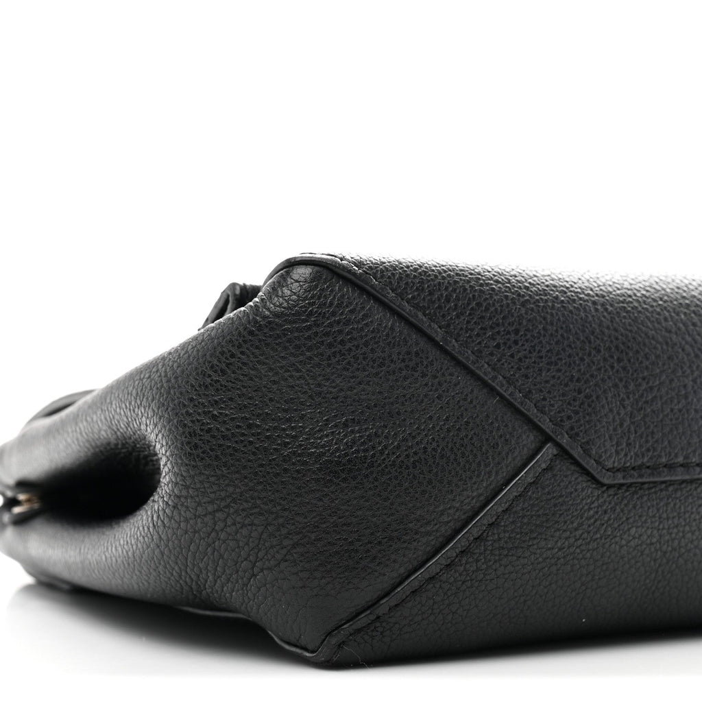 Louis Vuitton Calfskin Lockme II Chain Bag BB Black