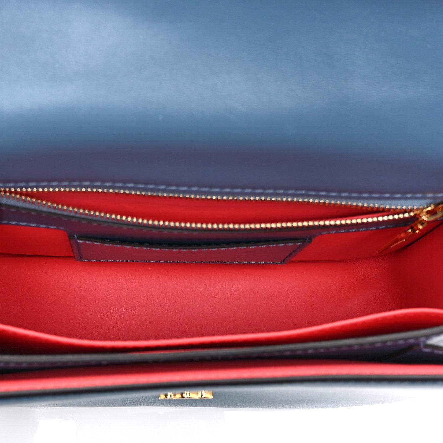 Louis Vuitton Smooth Calfskin LV Pont 9 Blue Orage