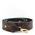 Louis Vuitton Monogram Adjustable Bandouliere Shoulder Strap Black