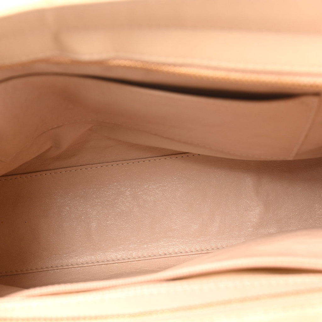 Chanel Calfskin Quilted Small Shopper Pink