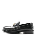 Gucci Calfskin Millennial Ribot Womens GG Loafers 36 Black