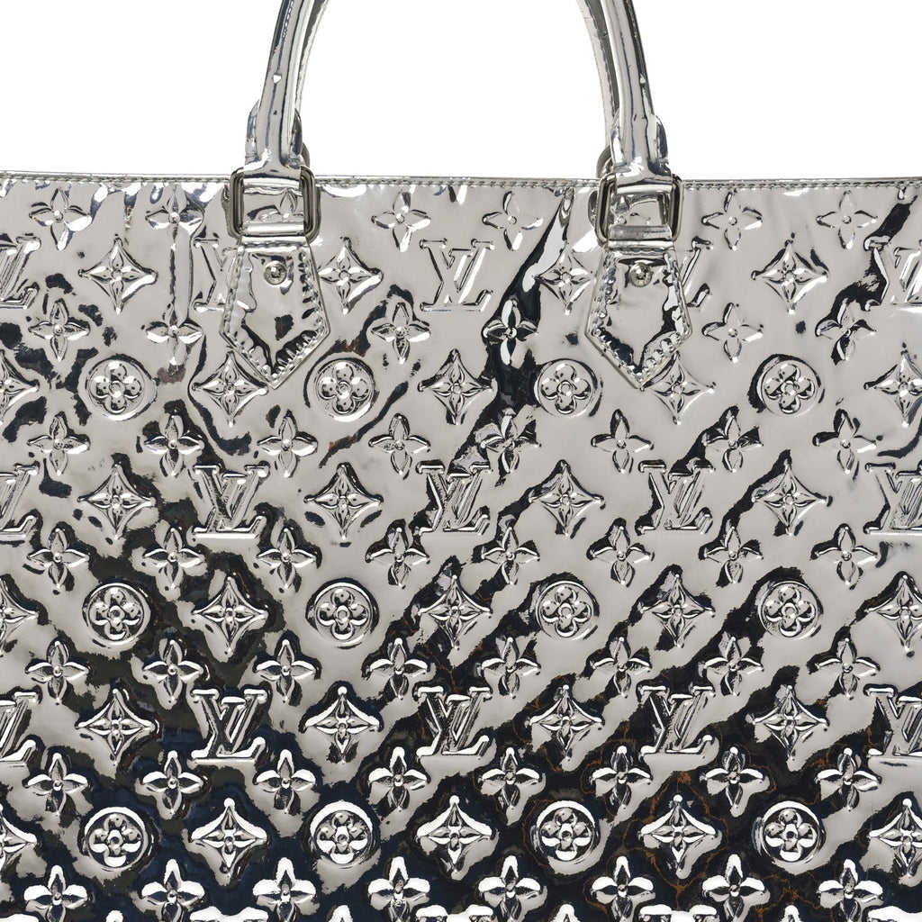 Louis Vuitton Monogram Miroir Sac Plat Silver
