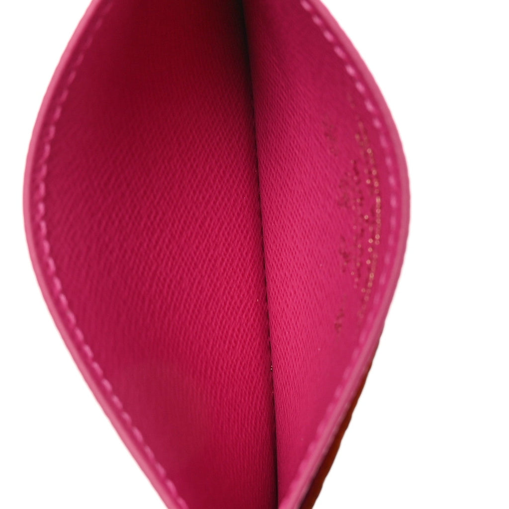 Louis Vuitton LV X TM Monogram Multicolor Card Holder Kawaii Pink