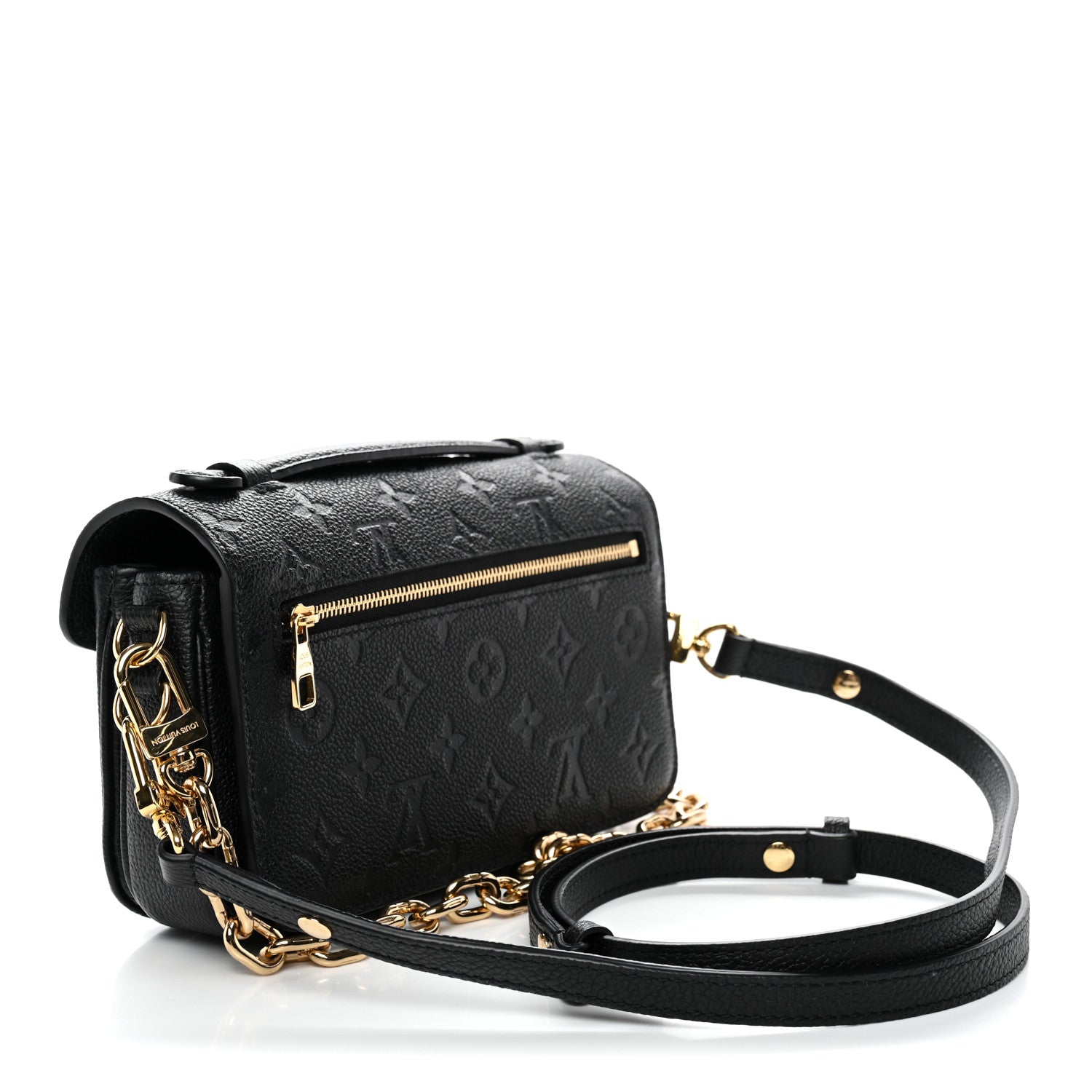 Louis Vuitton Empreinte Pochette Metis East West Black