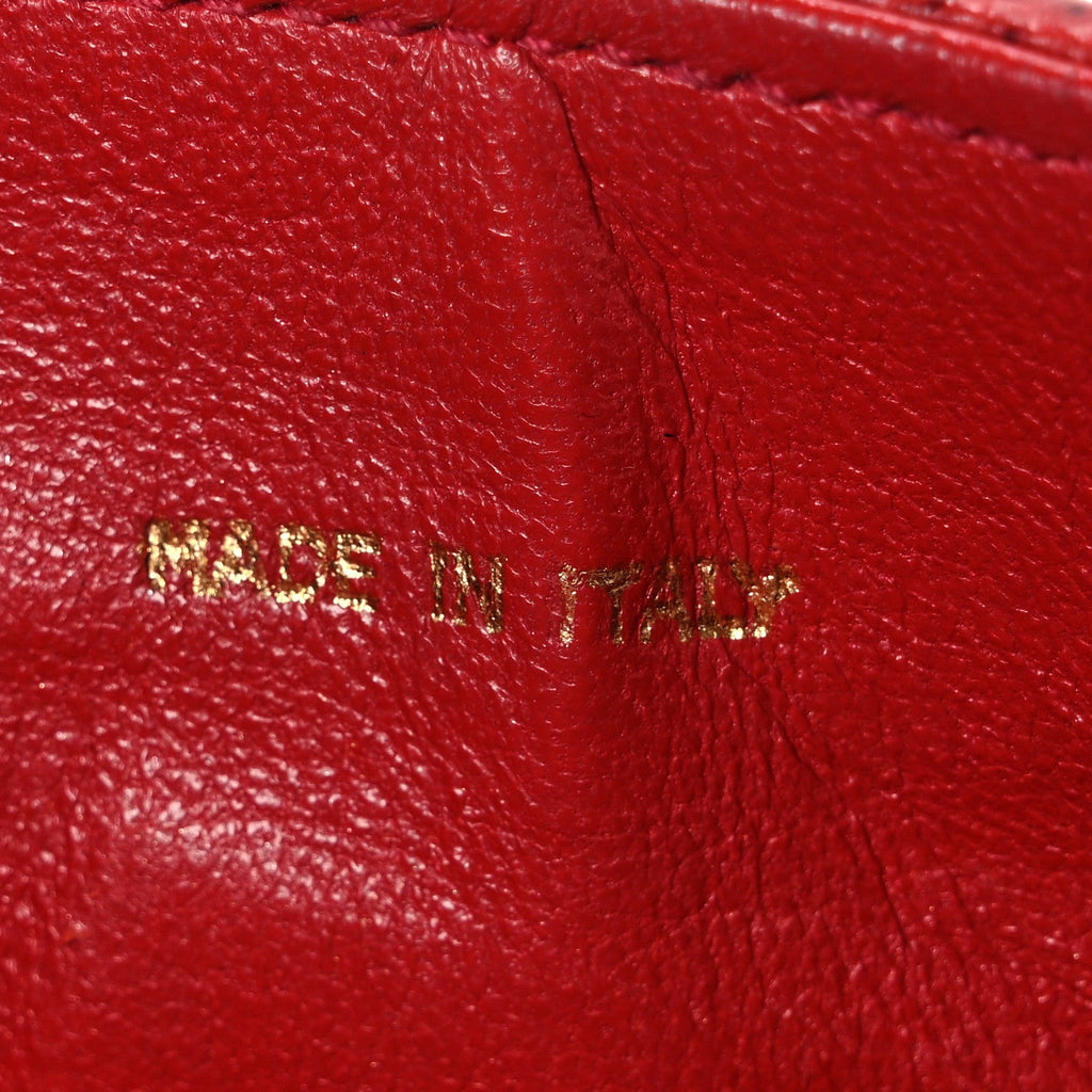 Chanel Caviar Quilted Shoulder Bag Red