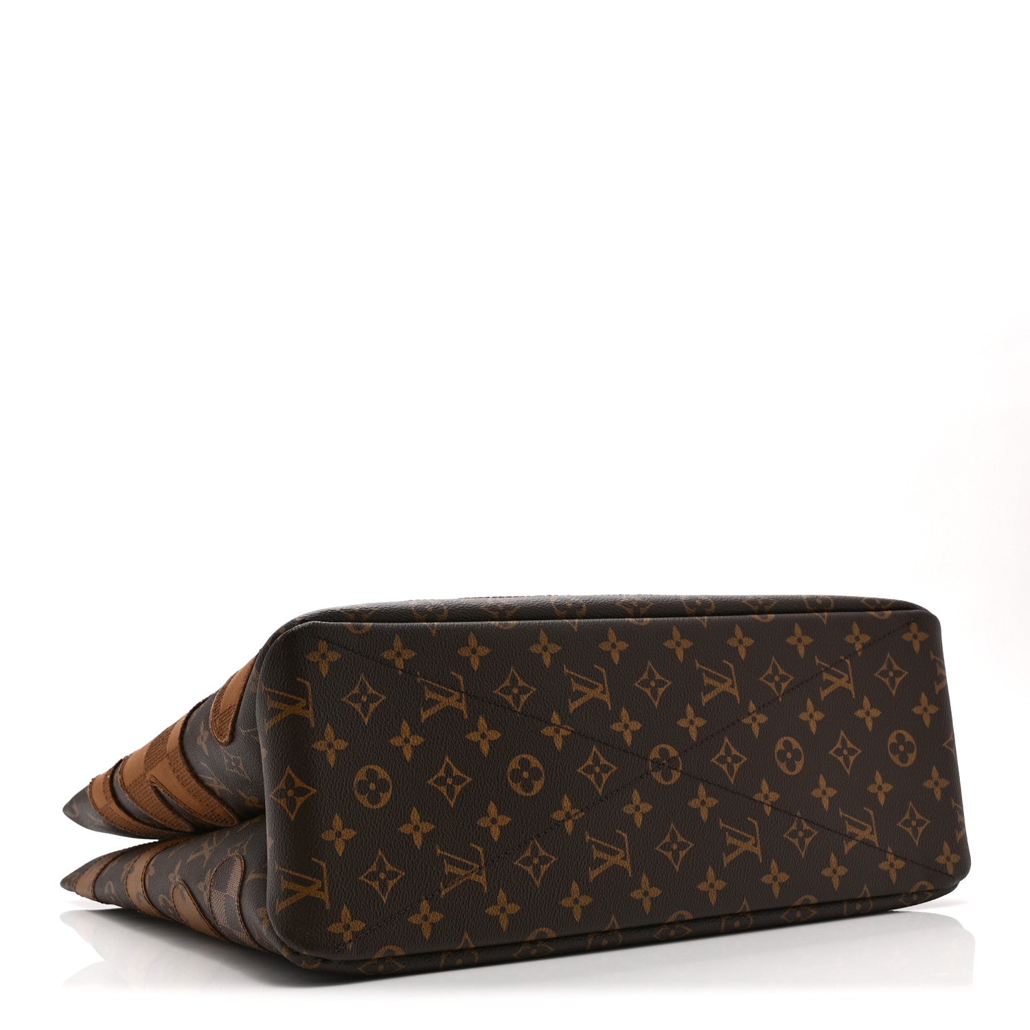Louis Vuitton Monogram Landscape Shopper Tote MM Brown