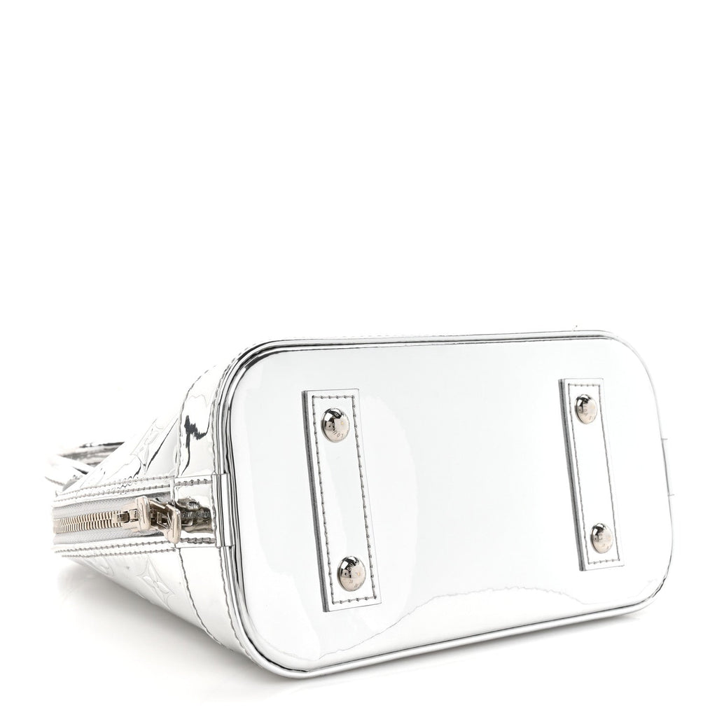 Louis Vuitton Monogram Miroir Alma BB Silver