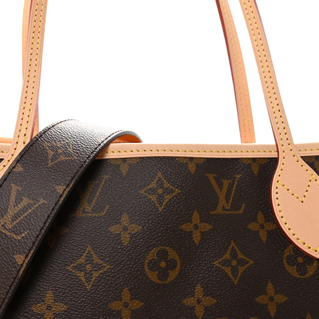 Louis Vuitton Monogram Inside Out Neverfull Bandouliere MM Jaune Safran