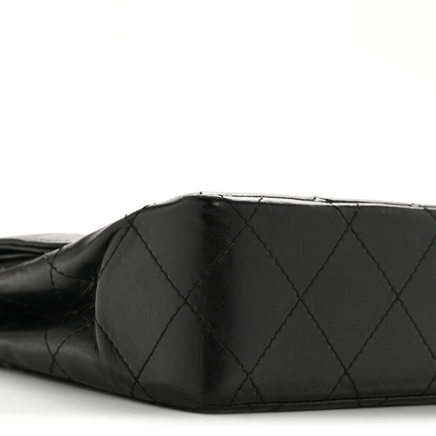 Chanel Lambskin Medium Double Flap Black