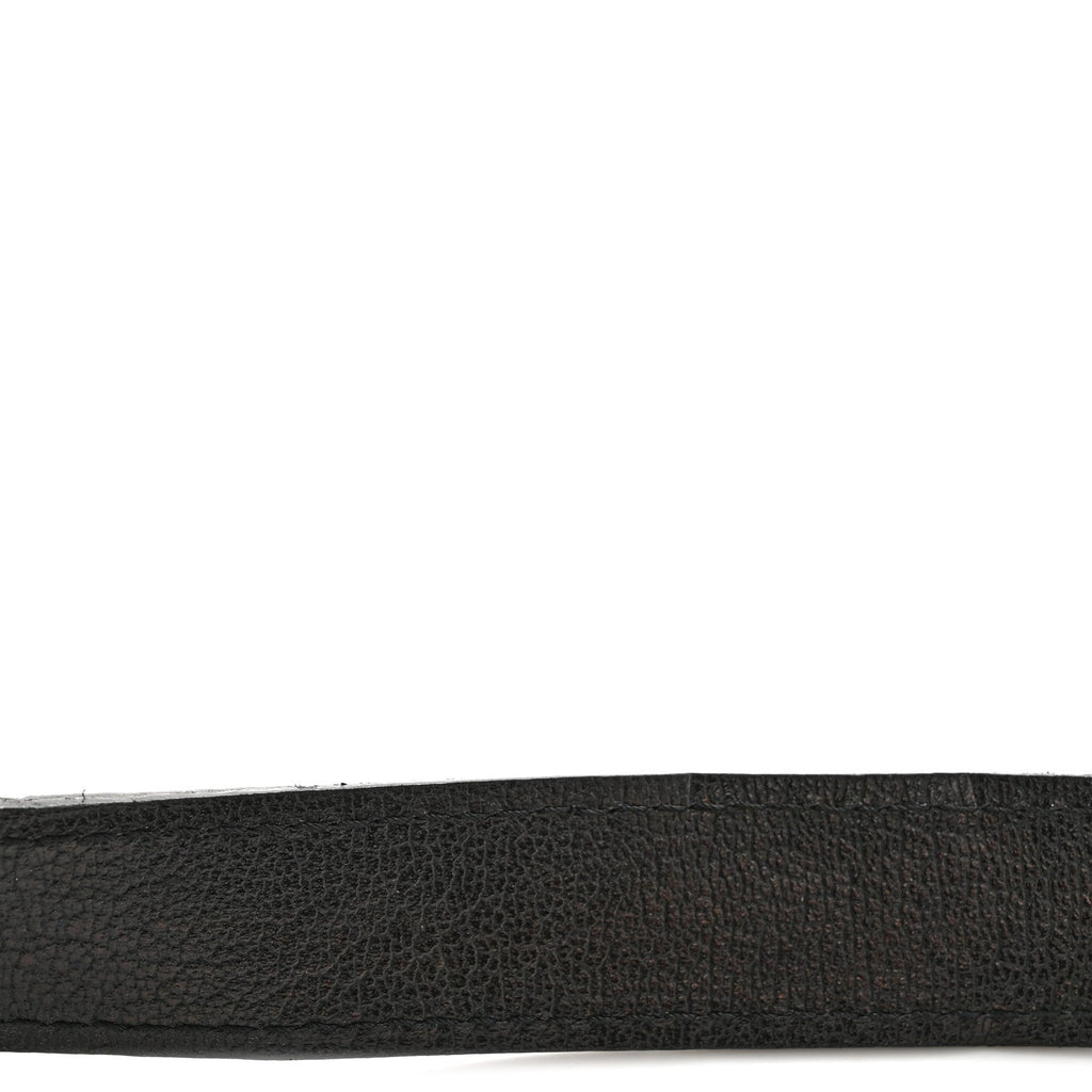 Christian Dior Shiny Goatskin  Saddle Bag Black