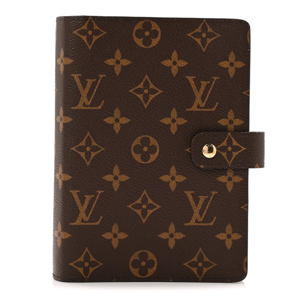Louis Vuitton Monogram Medium Ring Agenda Cover