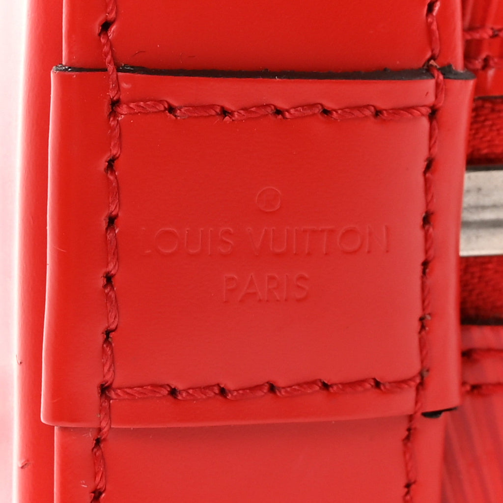 Louis Vuitton Epi Alma BB Coquelicot