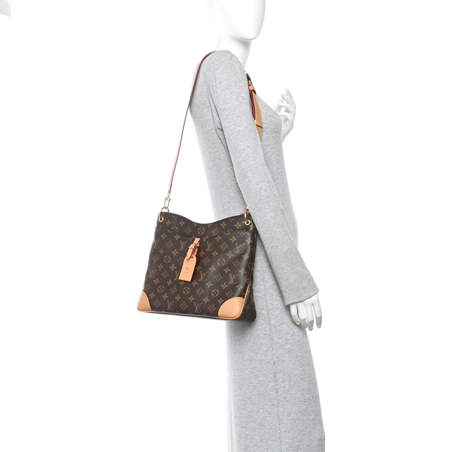 Louis Vuitton Monogram Odeon MM Natural