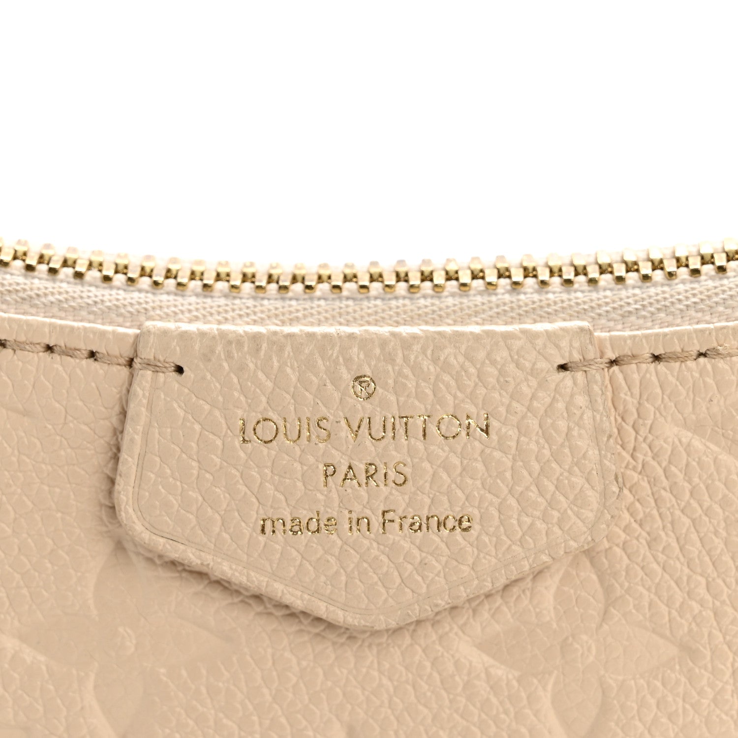 Louis Vuitton Empreinte Easy Pouch On Strap Cream