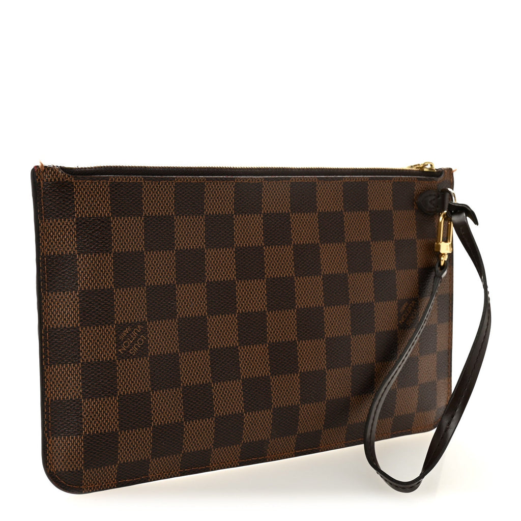 Louis Vuitton Damier Ebene Neverfull MM GM Pochette
