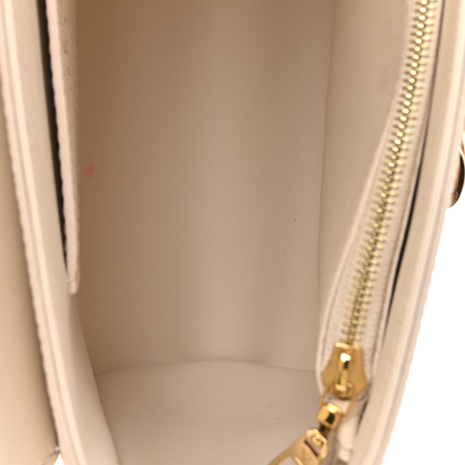 Louis Vuitton Epi Twist Braided Chain Shoulder Bag PM Quartz White