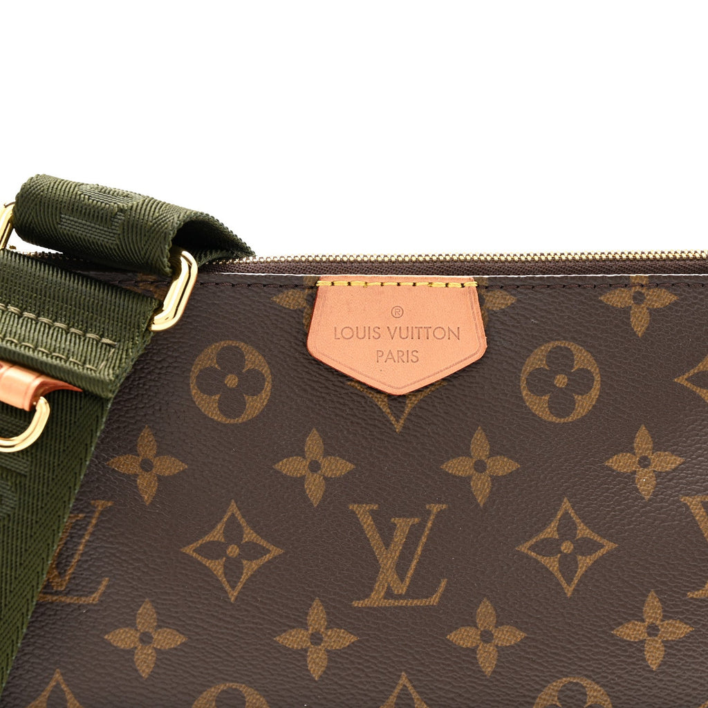 Louis Vuitton Monogram Multi Pochette Accessories Large Pochette Kaki