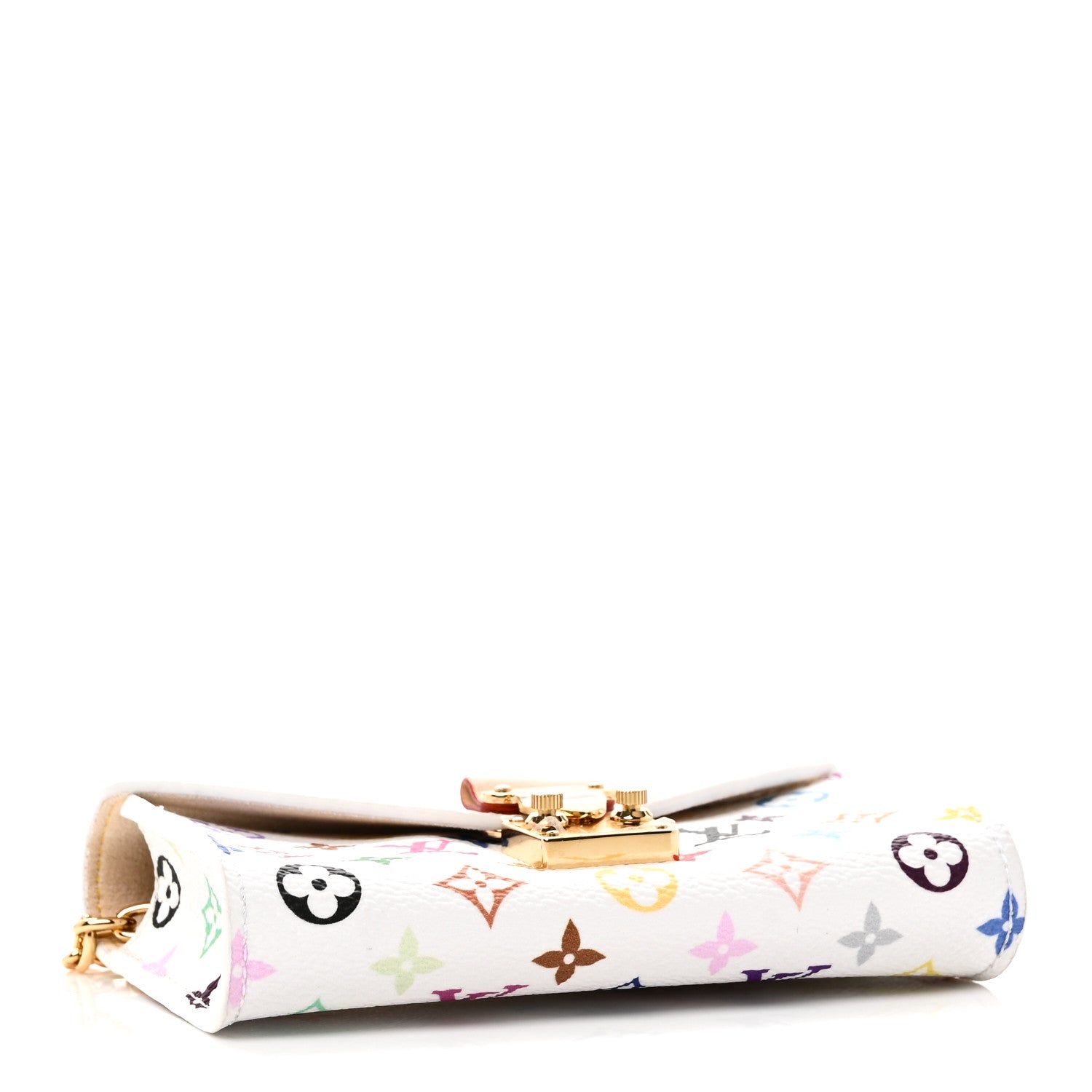 Louis Vuitton LV X TM Monogram Multicolor Pouch Metis Belt White