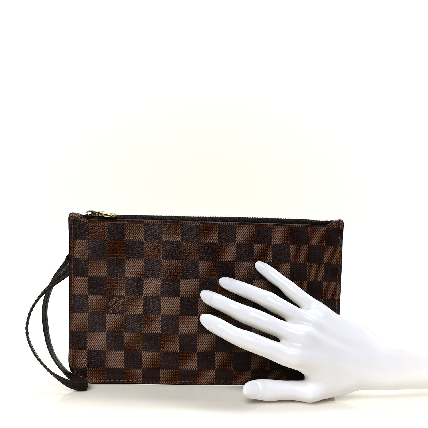Louis Vuitton Damier Ebene Neverfull MM GM Pochette