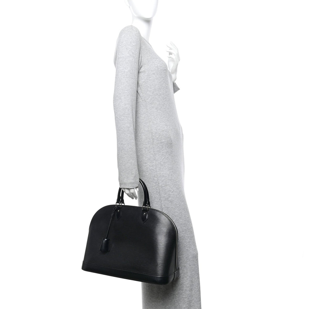 Louis Vuitton Epi Alma GM Black