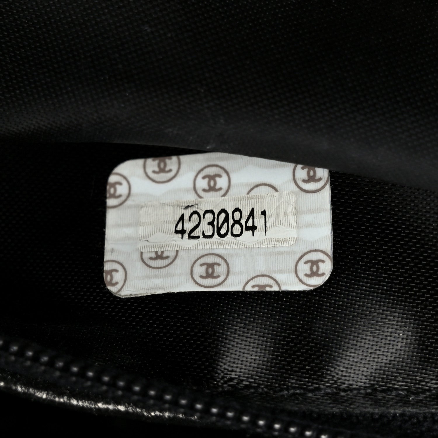 Chanel Caviar Quilted Shoulder Bag Black