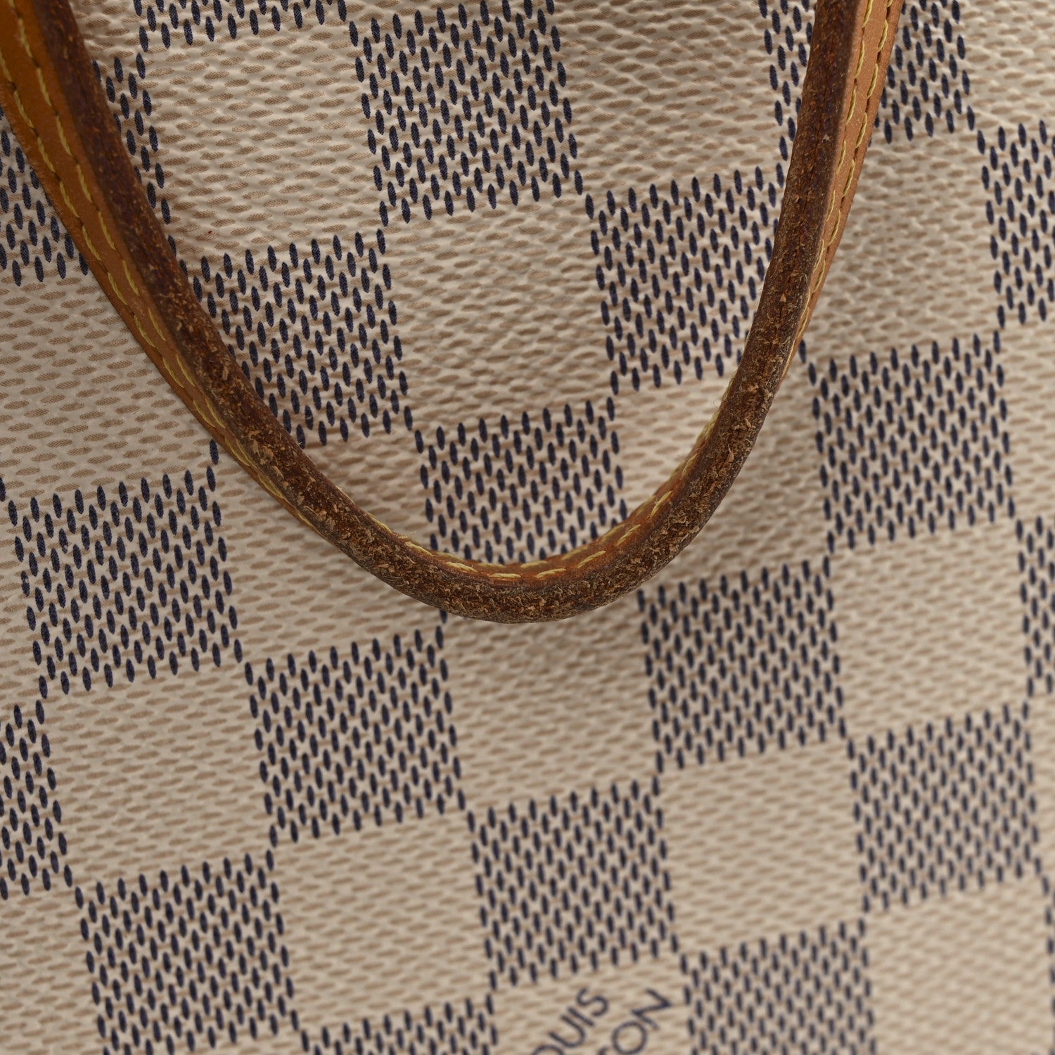 Louis Vuitton Damier Azur Neo Neverfull MM Rose Ballerine