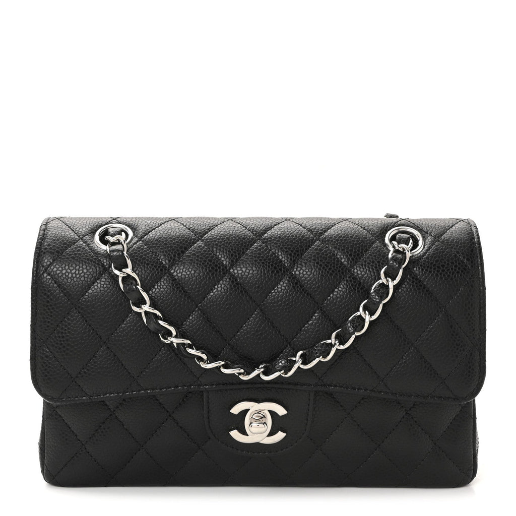 Chanel Caviar Quilted Small Double Flap Black