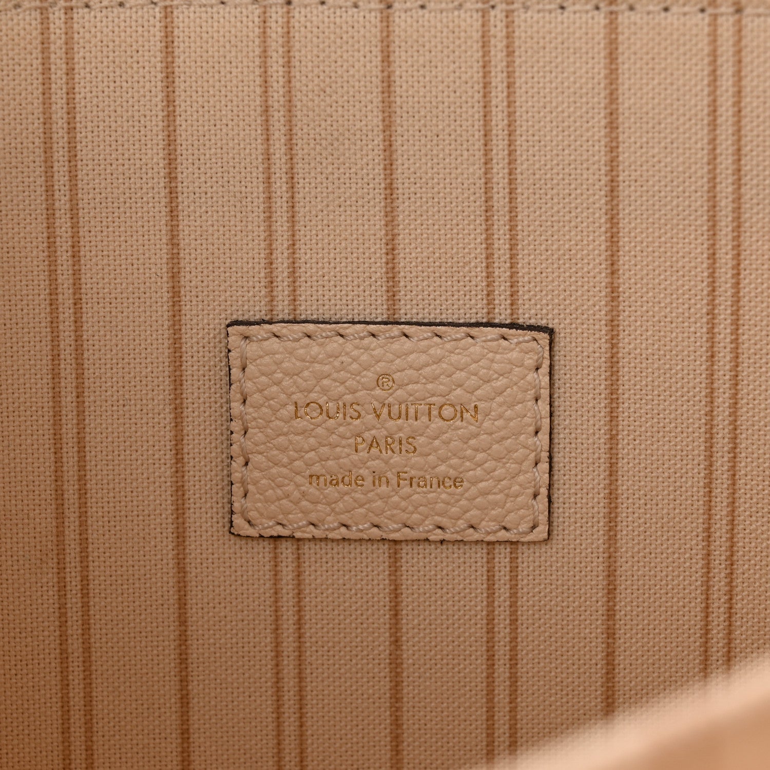 Louis Vuitton Empreinte Pochette Metis Creme