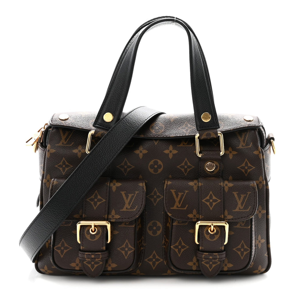 Louis Vuitton Monogram Manhattan NM Black