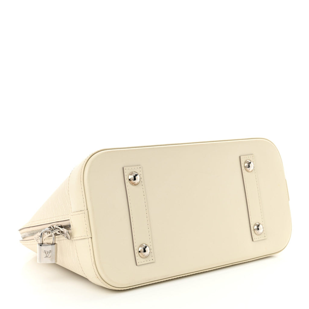 Louis Vuitton Epi Alma PM White