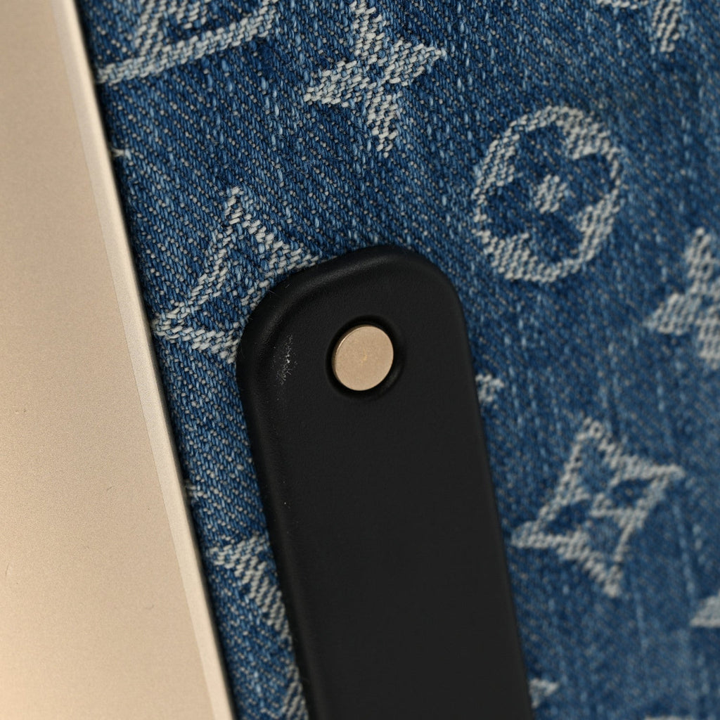 Louis Vuitton Monogram Denim Horizon 55 Blue