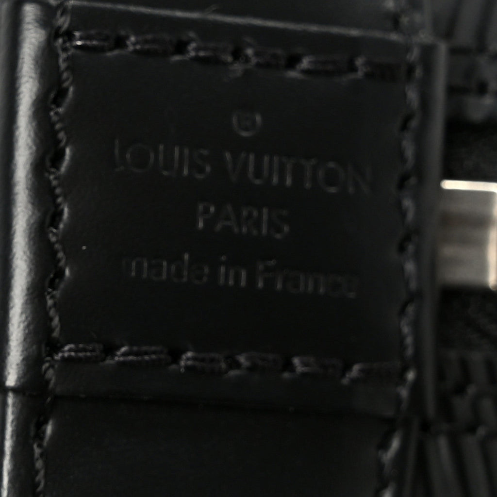 Louis Vuitton Epi Alma BB Black