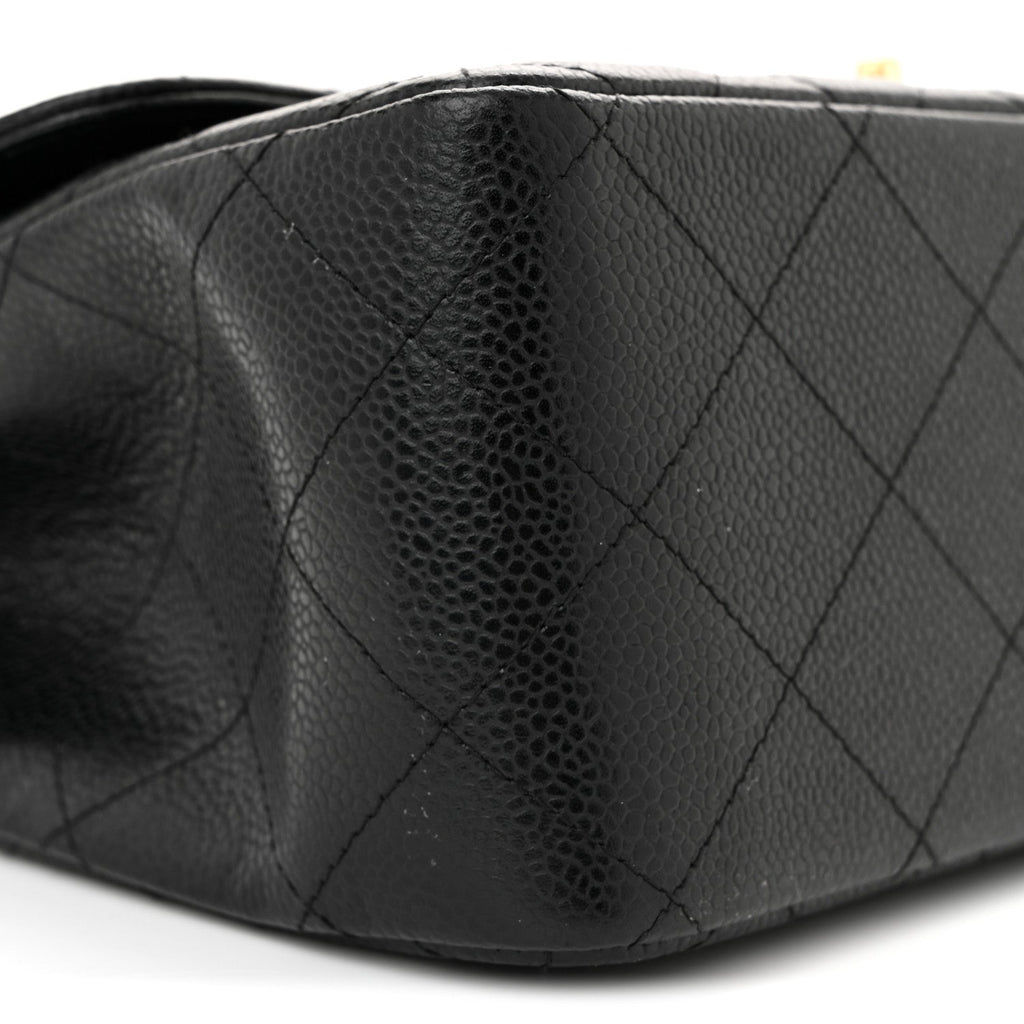 Chanel Caviar Quilted Jumbo Double Flap Black