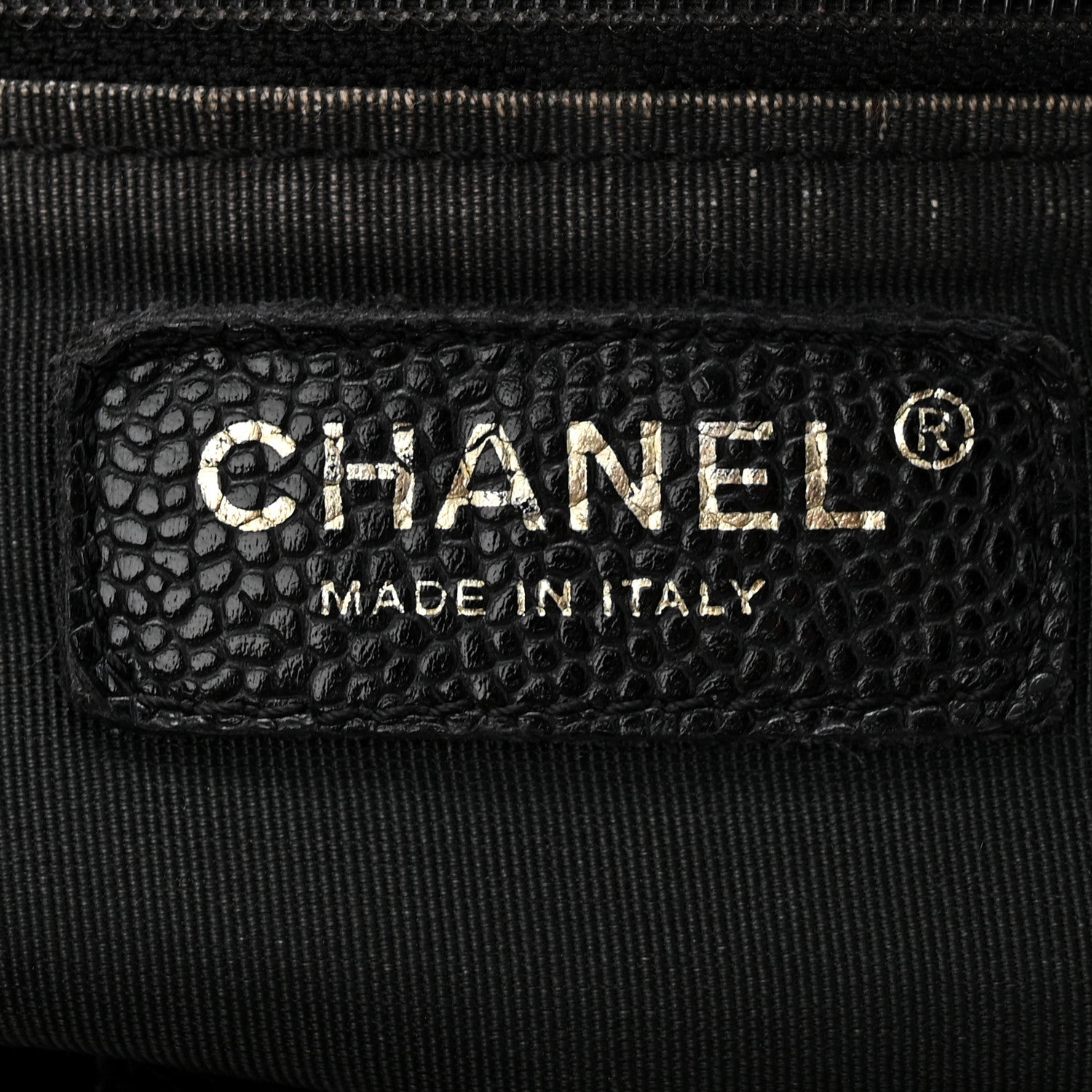 Chanel Caviar Quilted Petit Shopping Tote PST Black